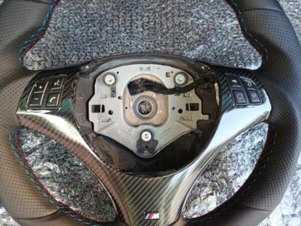 BMW E90 E91 E92 E93 E81 E82 E87 E88 M3 M TUNING VOLANT CUIR NOUVEAU - Image 10