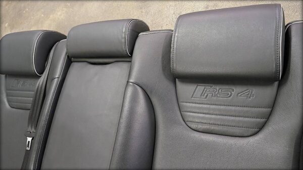 Sièges Recaro Audi RS4 B7 cuir noir - Image 7